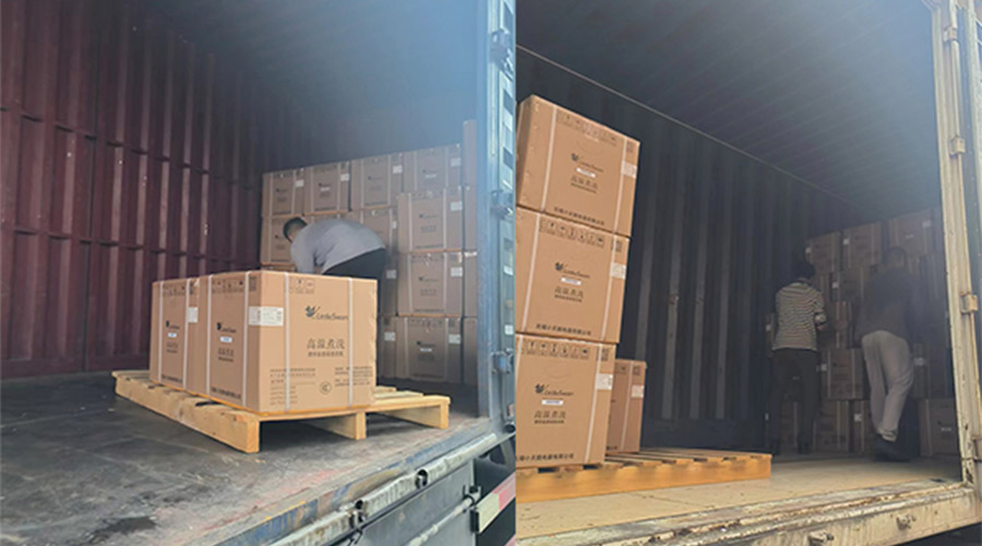 拼速度、高效率地完成國內(nèi)某知名品牌迷你洗衣機(jī)發(fā)貨